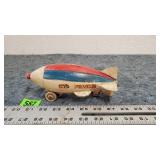 Vintage Craf Zeppelin Cast Iron Bank