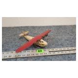 Vintage Wyandotte China Clipper Pressed Steel Toy