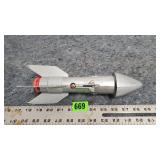 Vintage 1950s Astro Mfg. Rocket Bank