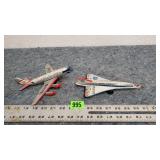 2 Vintage Planes: Pan American Friction Toy Planes