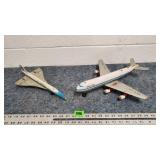 (2) Pam Am Toys: Super Sonic Jet & N747PA