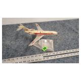 Vintage TWA Air Jet Desk Model Ash Tray