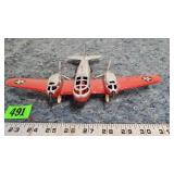 Hubley Bell Airacuda DieCast US Army Toy Plane