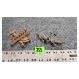 Vintage Untied Boeing Die Cast & Other Plane