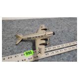 German Wind Up Airplane JHK 542 w/Key