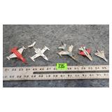 Lot of 5 Vintage Fighter Planes