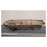 Marx Mammoth Zeppelin Tin Toy Blimp