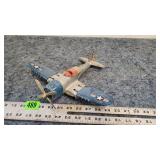 Hubley Kiddie Foldable Wings Fighter Plane
