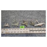 Assortment of 5 Fighter Planes