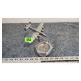 Vintage Desk Model WWII Bomber Ash Tray
