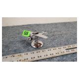 Art Deco AirFlame Table Lighter Airplane
