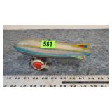 Vintage Schylling Graf Zeppelin Wind Up Toy