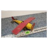 Rustic Tin Toy Airplane