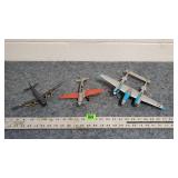 Lot of 3 Vintage Planes