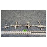 Lot of 4 Small Fighter Planes