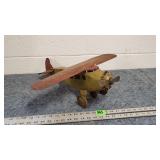 Rustic Pressed Steel Airplane