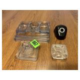 Vintage inkwells (4)