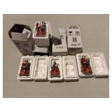Coca-Cola Santa Porcelin Hinged Boxes (4)