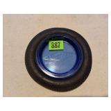 Vintage Diamond Balloon Tire Ash Tray