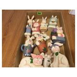 Variety of Midwest Bunny Decor Items