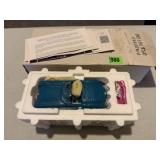 1960 Corvette Model - Turquoise