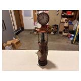 Vintage Tabletop Visible Gravity Gas Pump Clock