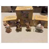 Assorted The Easter Bunny Family Figurines (4)