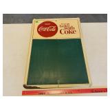Vintage Coca-Cola Menu Board