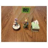 3 Hinged Easter Themed Trinket Boxes