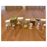 Assorted Gimbels Thimbles, Easter Themed (7)