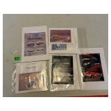 Assorted Vintage Corvette Stamps