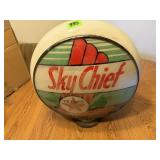 Vintage Sky Chief Texaco Gas Pump Globe