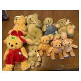 Variety of Cherished Teddies Plush Bears