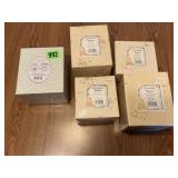 Assortment of 5 Cherrished Teddies Figurines