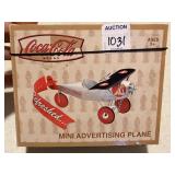 Coca-Cola Mini Advertising Plane