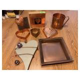 Heart Themed Metal Decor Items