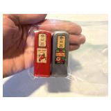 Vint. Advertising Texaco Salt & Pepper