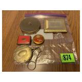 Assortment of Vintage Compacts