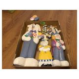 Variety of Bunnies with Egg "Balloons" & Misc.