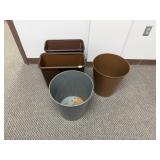 Assorted Waste Paper Bins (4)