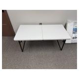 Folding White Rectangle Table