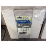 NIB Folding 4 Foot Table