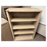 Metal Bookshelf with 3 Adjustable Shelves