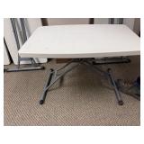 Folding Adjustable Height Personal Table