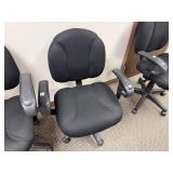 Office Chair - Rounded Arms
