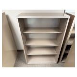 Metal Bookshelf with 3 Adjustable Shelves