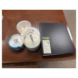 Photo Album & Assorted CD-RW Discs