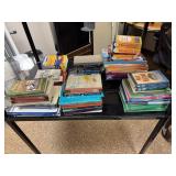Assorted School Books, Math, History, Novels