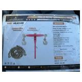 (16) 5/16' x 20' Log Chains & (5) Ratchet Binders