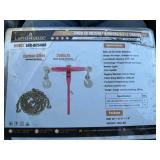 (16) 5/16' x 20' Log Chains & (5) Ratchet Binders